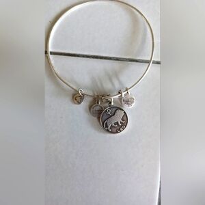 Pre-Loved Alex and Ani Bangle Bracelet. Leo.